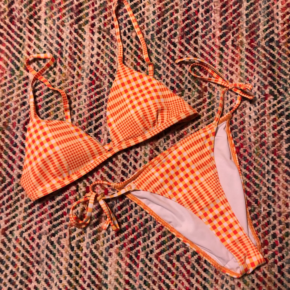Urban Outfitters Sugar Side Tie String Bikini